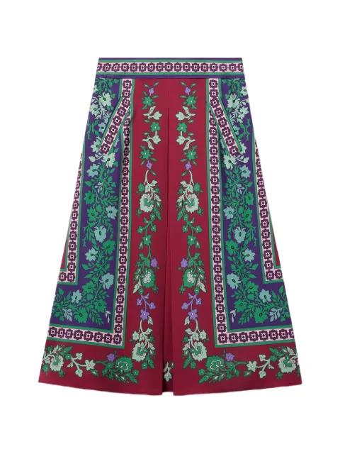 Santa Monica floral maxi skirt by LA DOUBLEJ