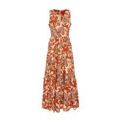 Sleeveless Big Dress V-Neck by LA DOUBLEJ