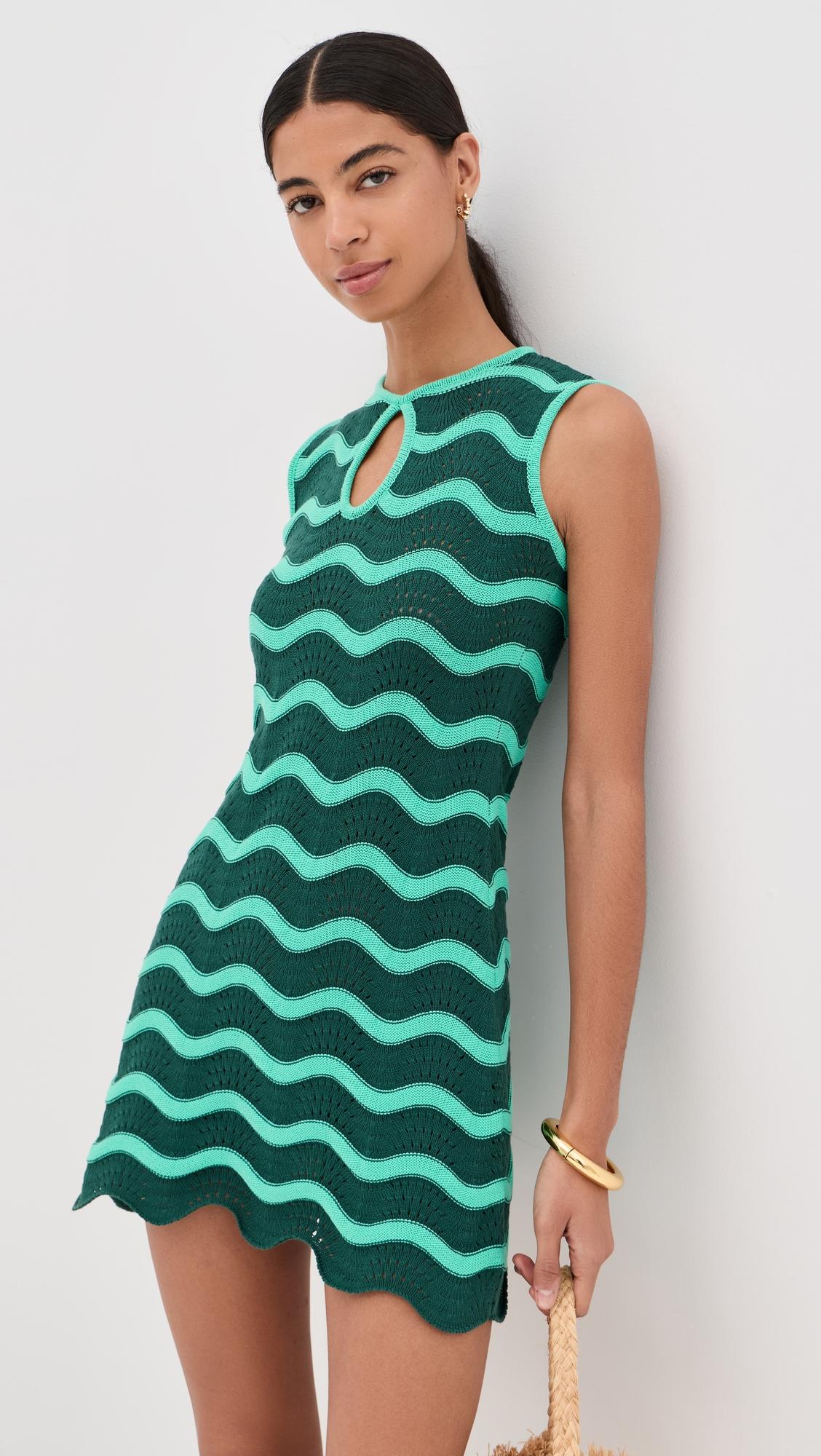 Wavy Mini Dress by LA DOUBLEJ