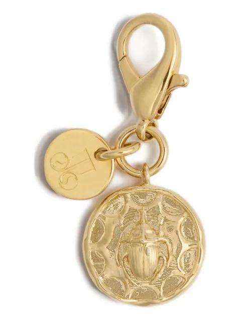 Winged Scarab charm by LA DOUBLEJ
