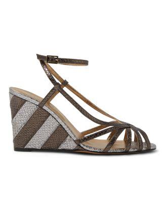 Women's The Weekend Wedge Solid Anthracite by LA DOUBLEJ