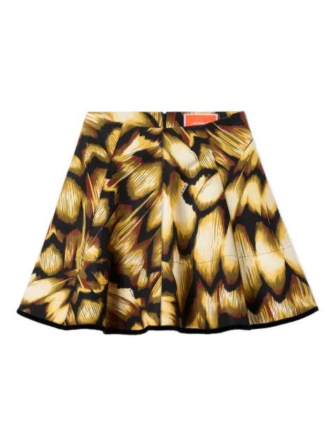 all-over print mini skirt by LA DOUBLEJ