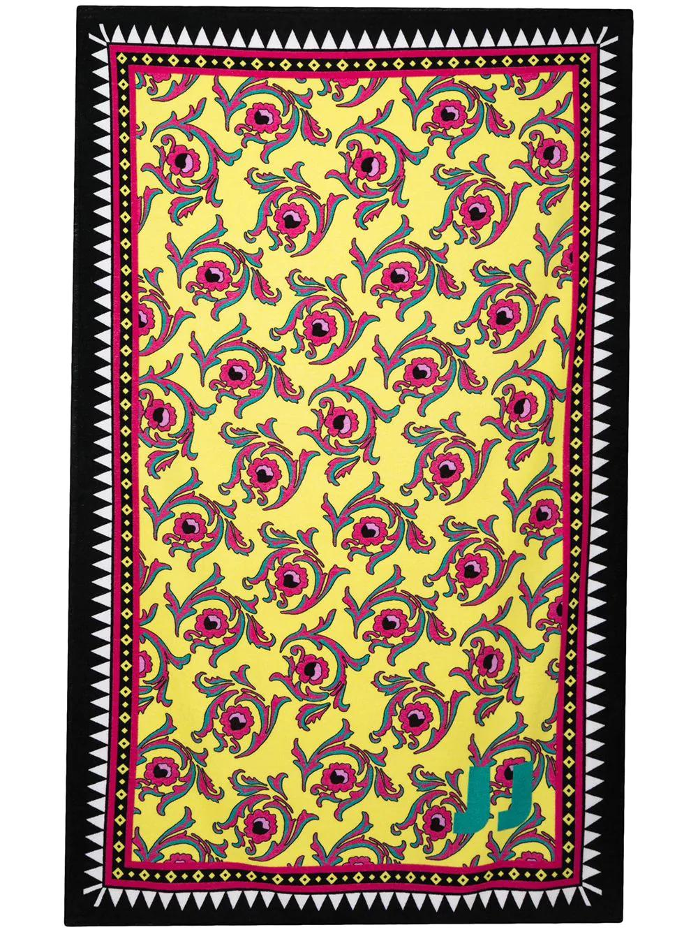 floral beach towel by LA DOUBLEJ