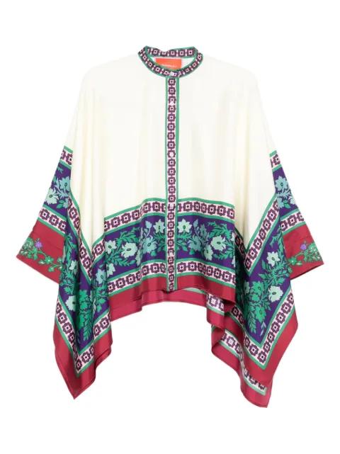 floral-pattern shirt by LA DOUBLEJ