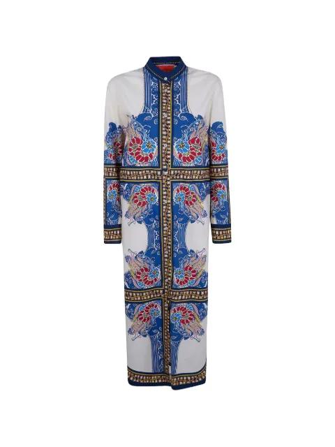 floral placed maxi dress by LA DOUBLEJ