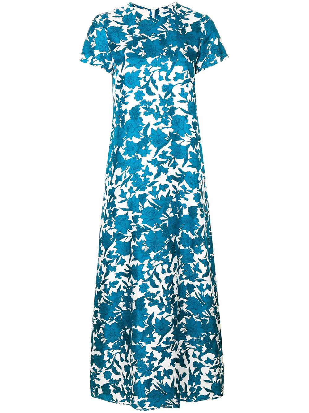 floral print maxi dress by LA DOUBLEJ