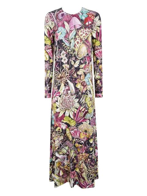floral-print maxi dress by LA DOUBLEJ