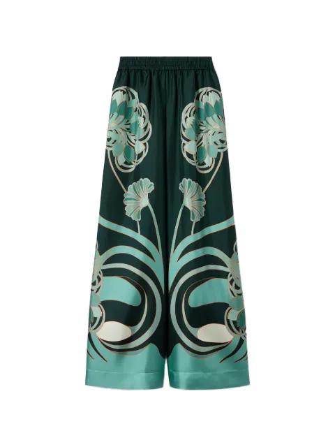 floral-print palazzo pants by LA DOUBLEJ