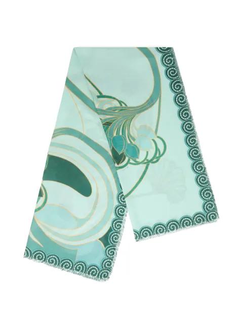 floral print scarf by LA DOUBLEJ