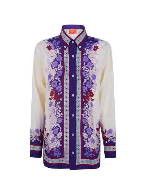 floral-print shirt by LA DOUBLEJ