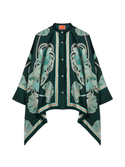 floral-print shirt by LA DOUBLEJ
