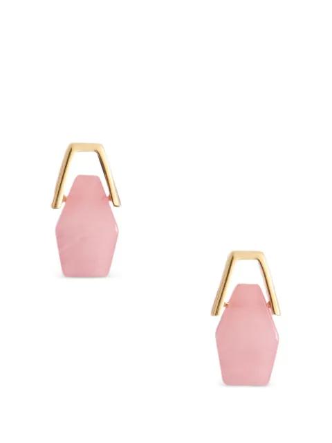 geometric earrings by LA DOUBLEJ
