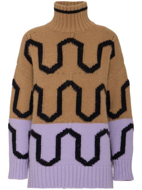 knitted jumper by LA DOUBLEJ