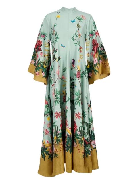 long-sleeve maxi dress by LA DOUBLEJ