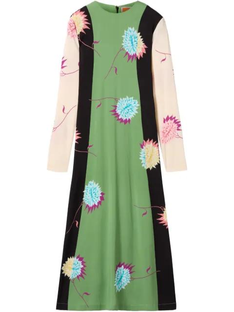 long-sleeve swing dress by LA DOUBLEJ