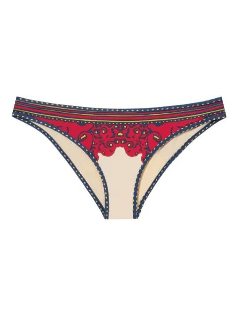 print bikini bottom by LA DOUBLEJ