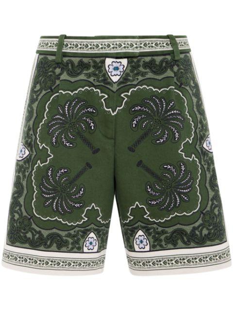 printed shorts by LA DOUBLEJ