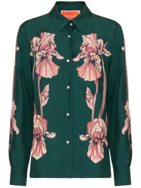 satin shirt by LA DOUBLEJ