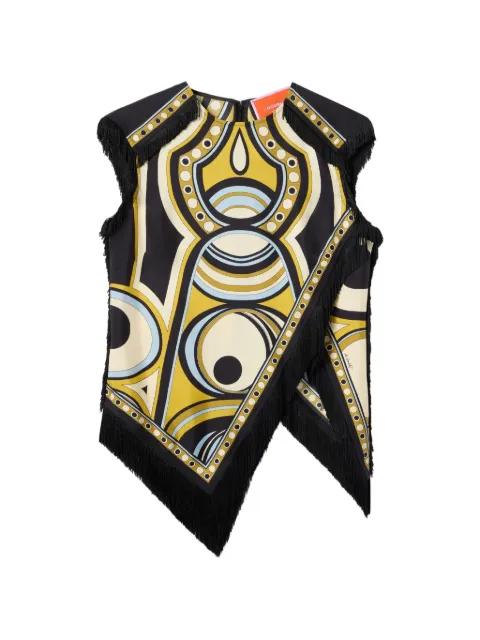 scarf top by LA DOUBLEJ