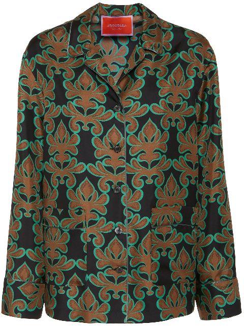 silk shirt by LA DOUBLEJ