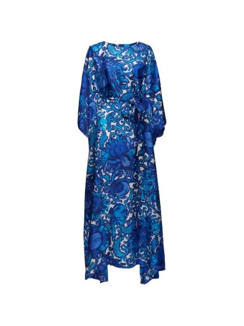 the kaftan (with feathers) by LA DOUBLEJ
