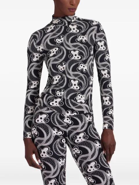 turtle-neck top by LA DOUBLEJ