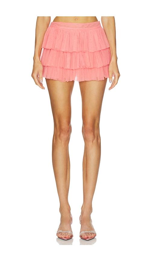 LA FUORI Soft Rose Skirt in Rose by LA FUORI
