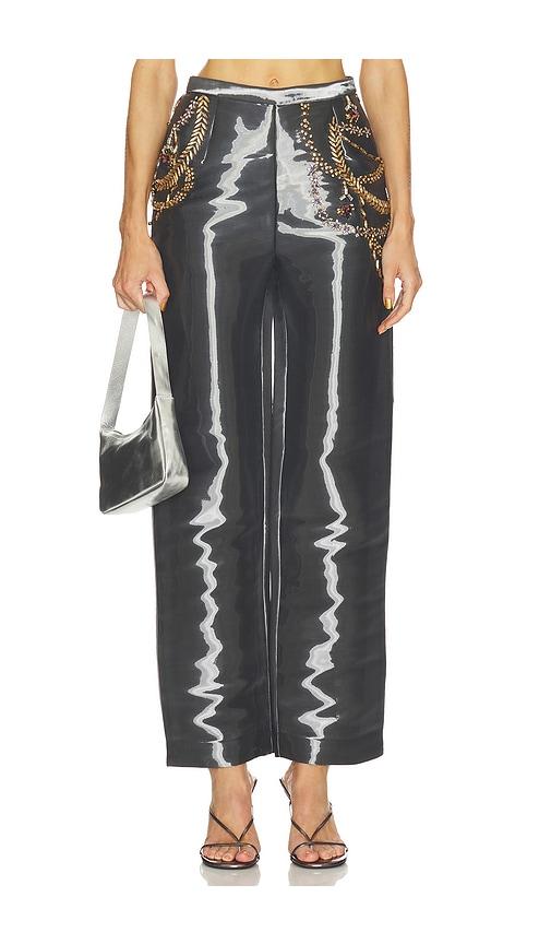 LA FUORI Vera Glass Pants in Grey by LA FUORI