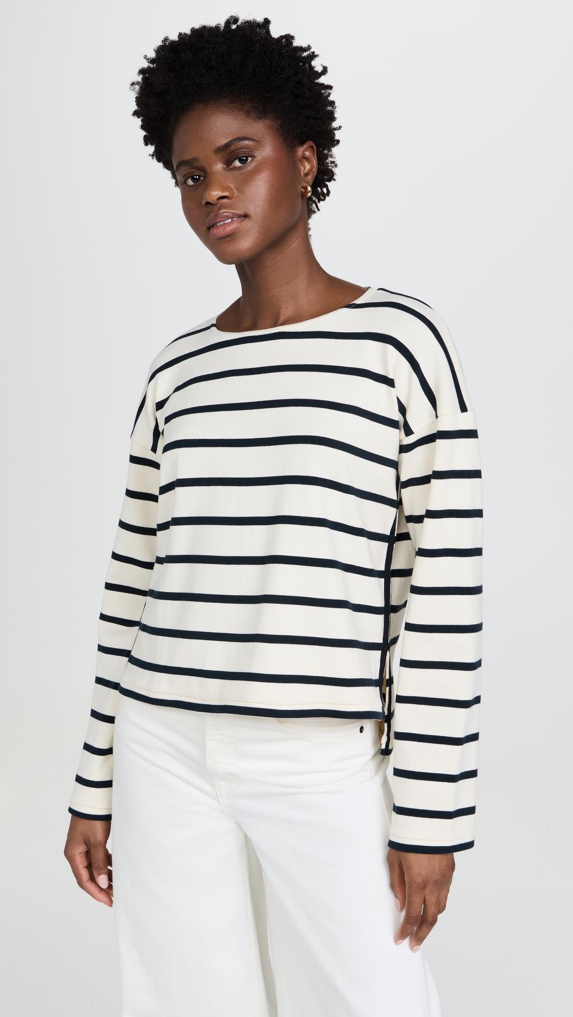Breton Long Sleeve Tee by LA LIGNE