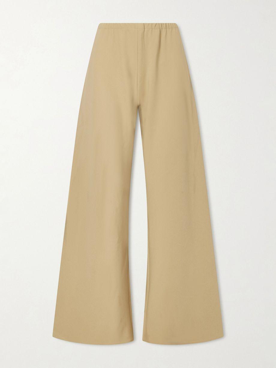 Colby recycled stretch-crepe wide-leg pants by LA LIGNE