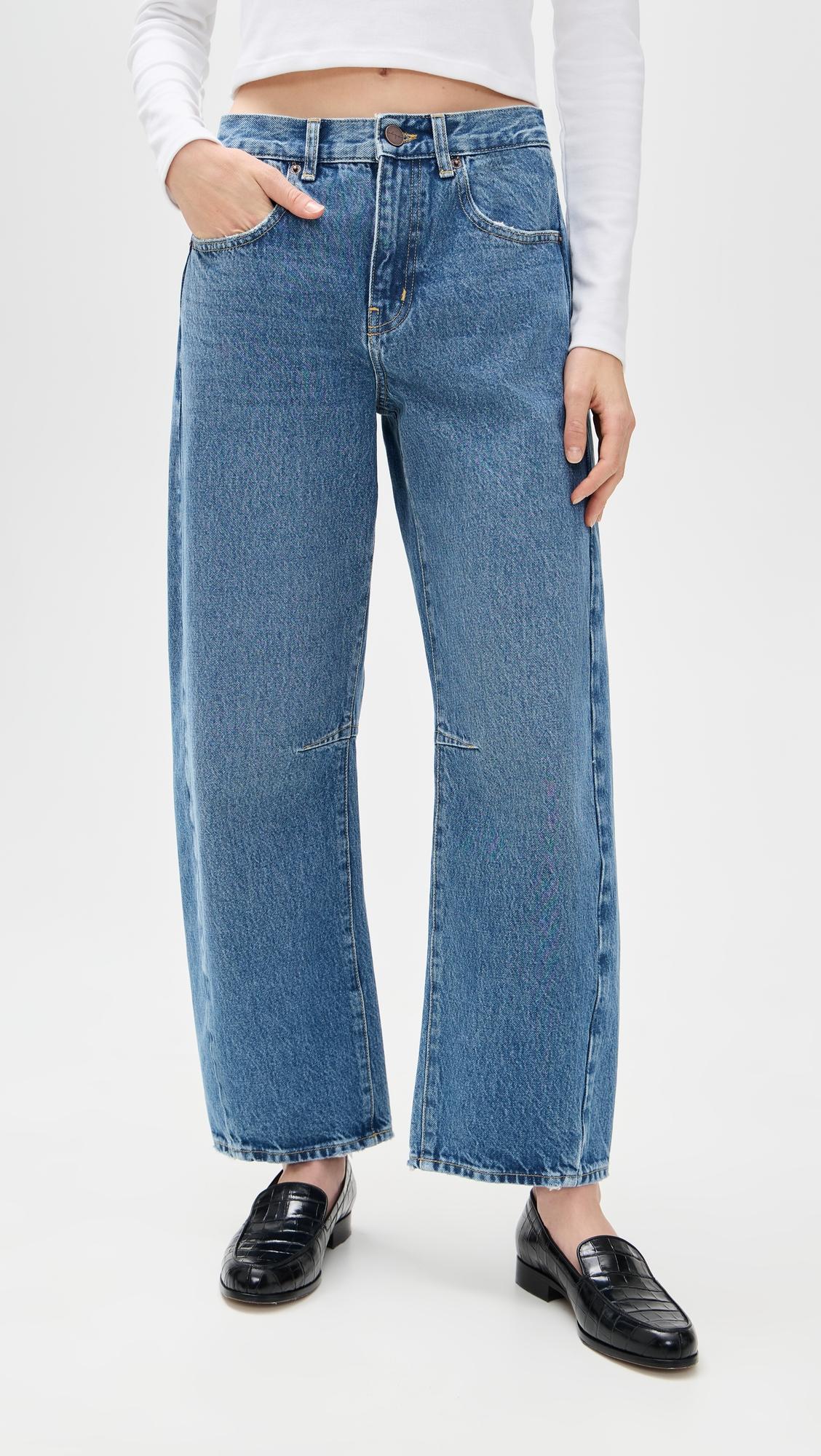 Exaggerated Marilyn Pants with Knee Darts by LA LIGNE