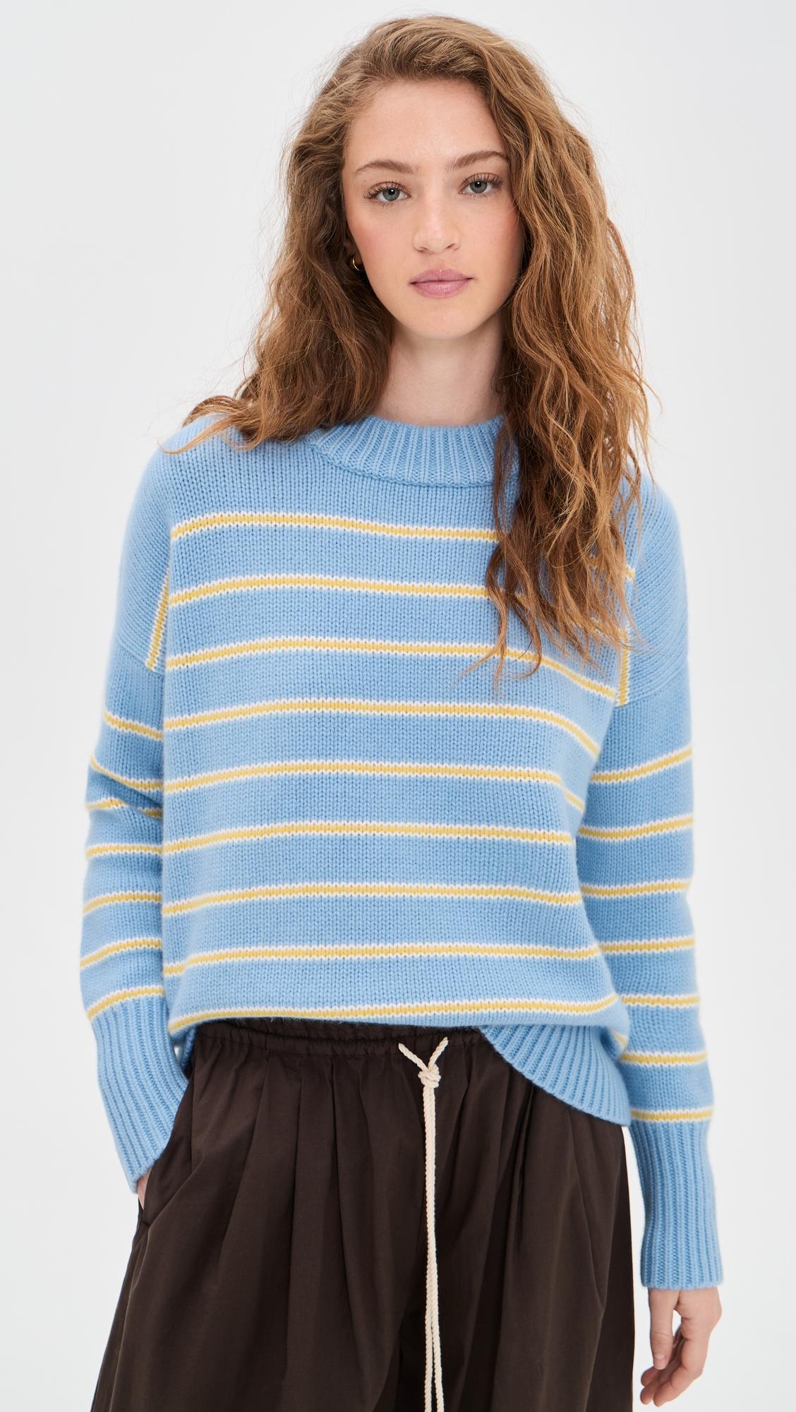 Fineline Stripe Marin Sweater by LA LIGNE
