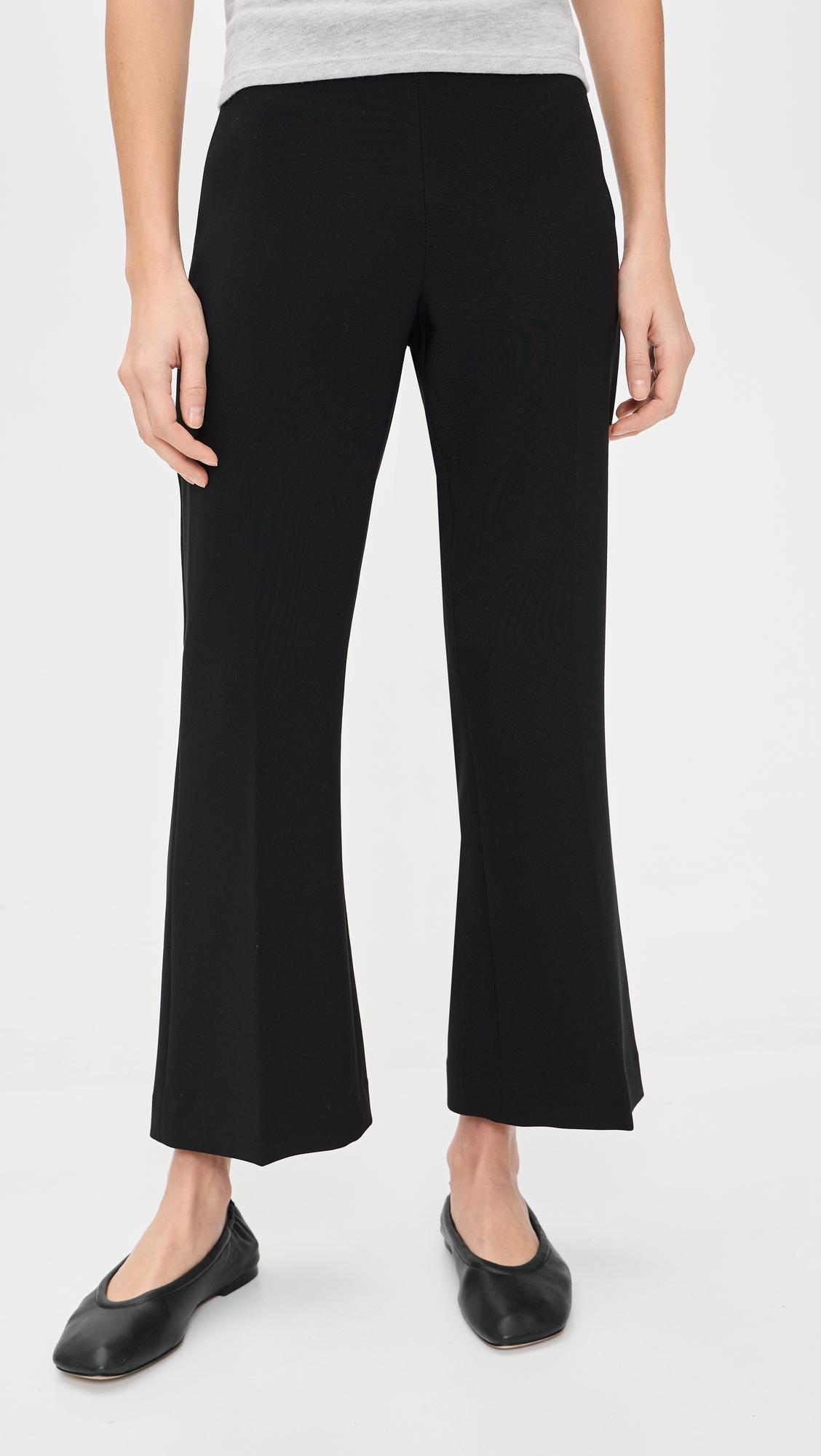 Gaia Cropped Flare Trousers by LA LIGNE