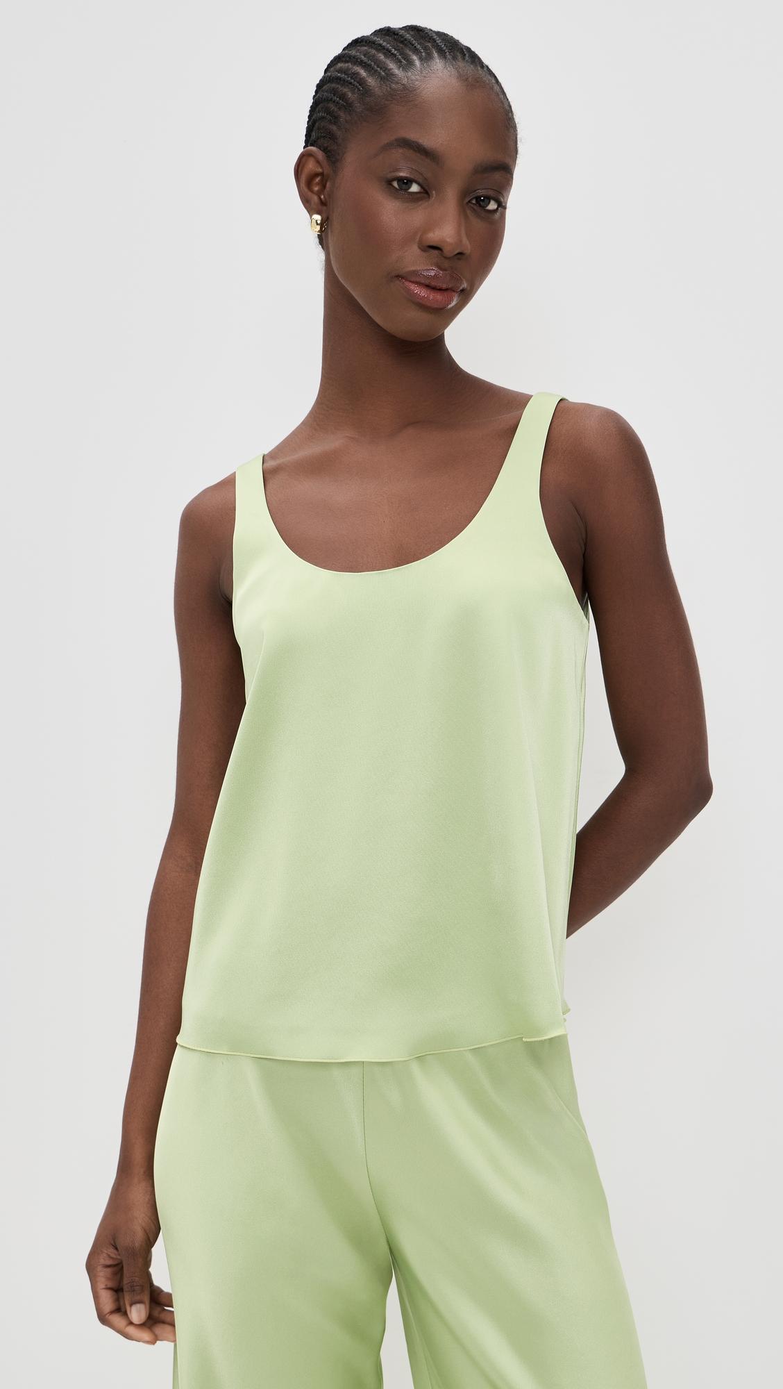 Scoop Neck Tank by LA LIGNE