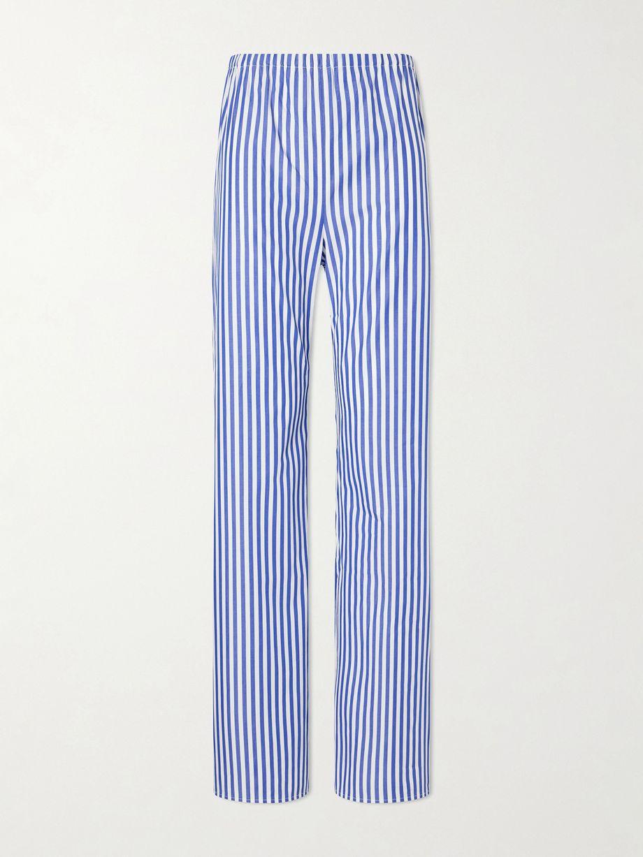 Striped cotton pants by LA LIGNE