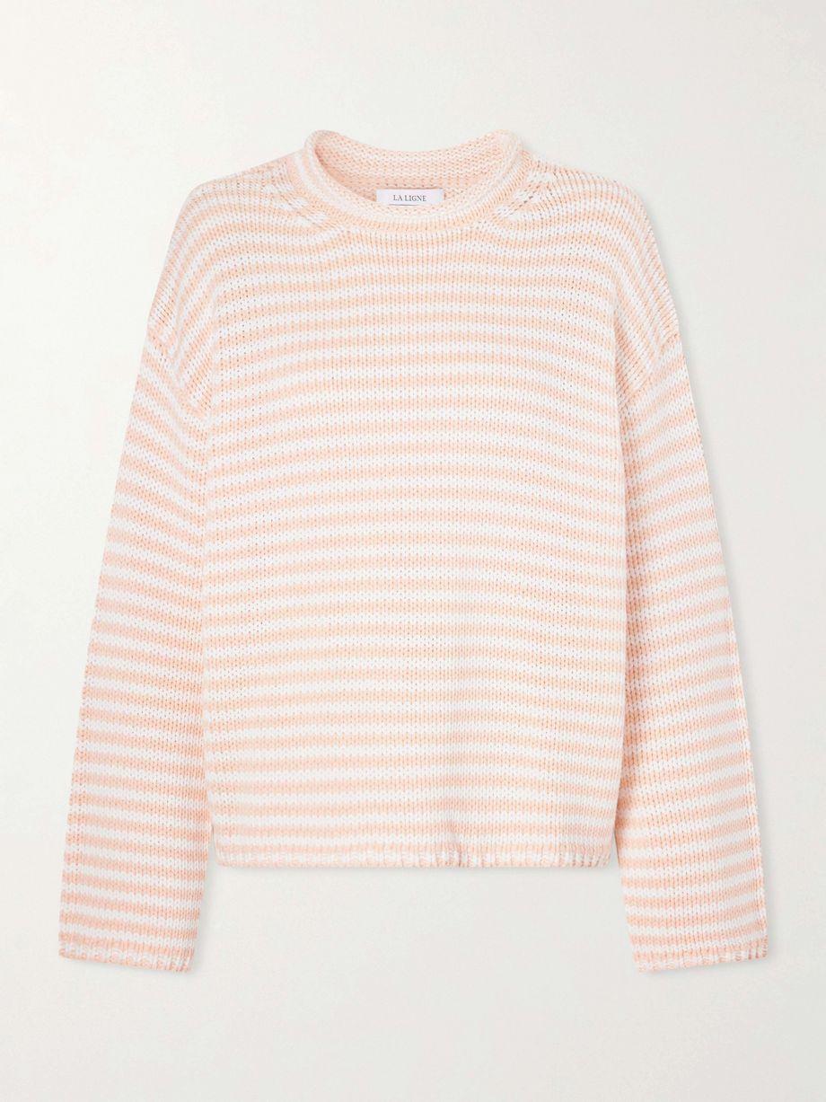 Striped knitted sweater by LA LIGNE