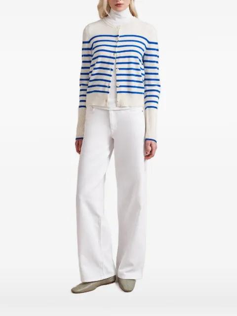 striped cardigan by LA LIGNE