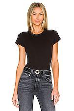 LA Made Crew Neck Tee in Black by LA MADE