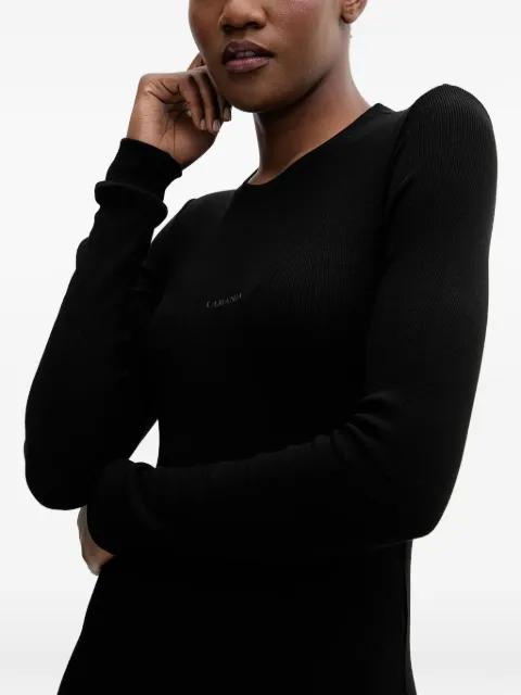 Lee long-sleeved maxi dress by LA MANIA