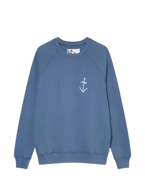 anchor-graphic sweatshirt by LA PAZ