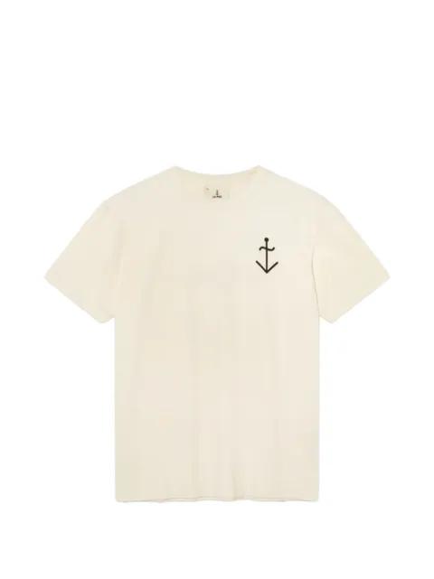 graphic-print T-shirt by LA PAZ