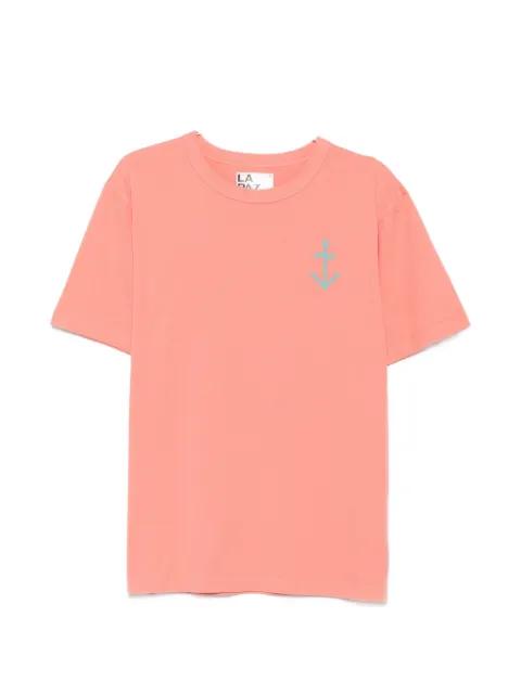 logo-print T-shirt by LA PAZ