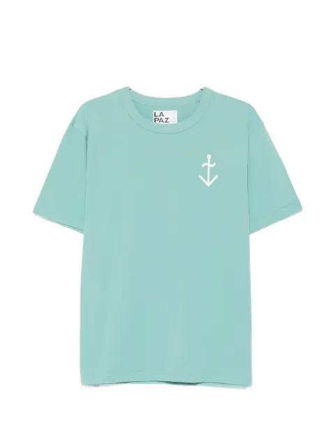logo-print T-shirt by LA PAZ