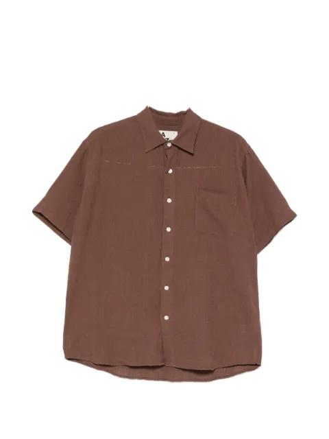 short-sleeve button-down shirt by LA PAZ