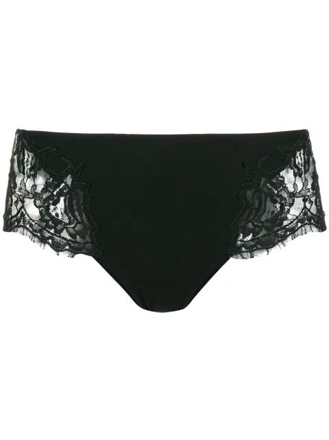 Lace Story Shorty briefs by LA PERLA