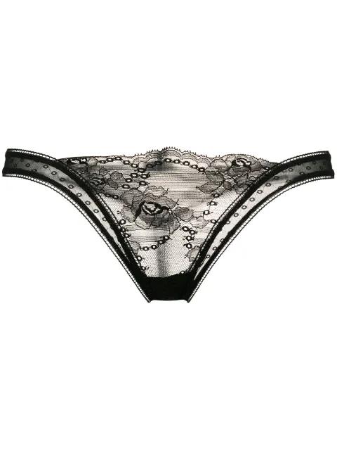 lace thong by LA PERLA