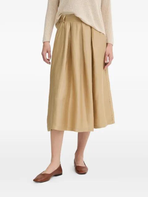 Josephine pleated midi skirt by LA PETITE FRANCAISE