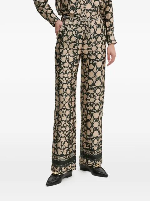 Partage floral trousers by LA PETITE FRANCAISE