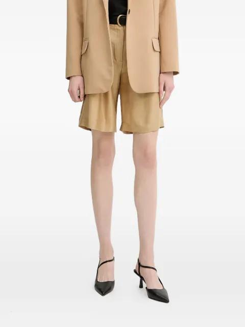 Savoureux pleated tailored shorts by LA PETITE FRANCAISE