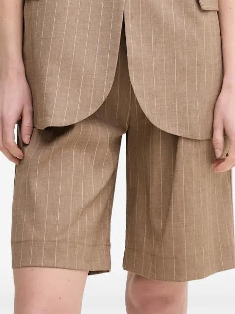 Solange drawstring striped shorts by LA PETITE FRANCAISE